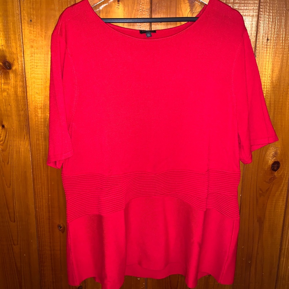 Talbot’s Knit Peplum Blouse